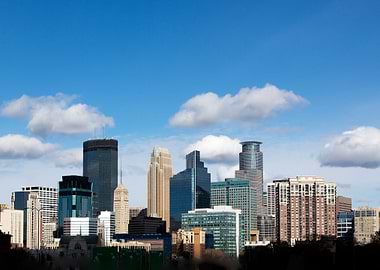 Skyline of Minneapolis