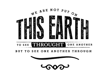 We arent put on this earth