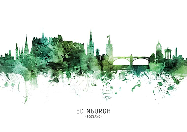 Edinburgh Skyline Scotland