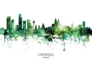 Liverpool Skyline England