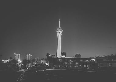 Stratosphere at night