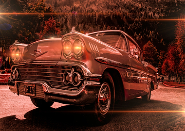 Cars Classic Sunset Street