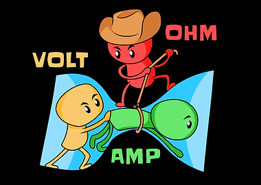 Volt Ohm Amp Physics Pun