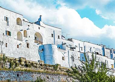 White village of Ostuni