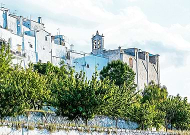 White village of Ostuni