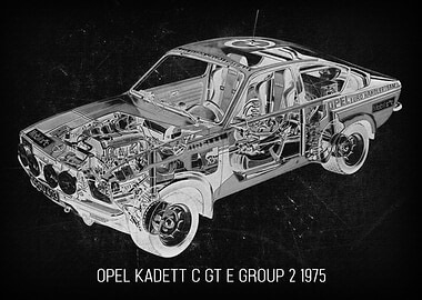 Opel Kadett C GT E group 2