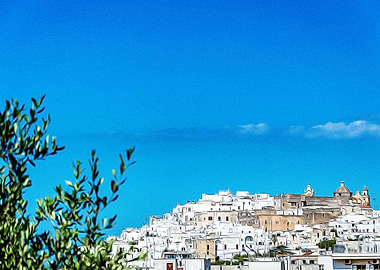White village of Ostuni