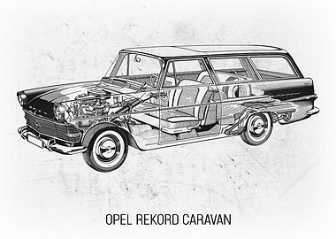 Opel Rekord Caravan