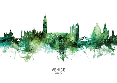 Venice Skyline Italy