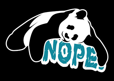 Nope Panda Bear Panda Nann