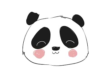 Cute panda kids Room