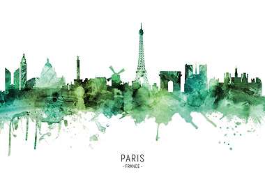 Paris Skyline France