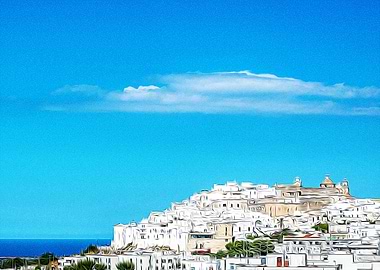 White village of Ostuni