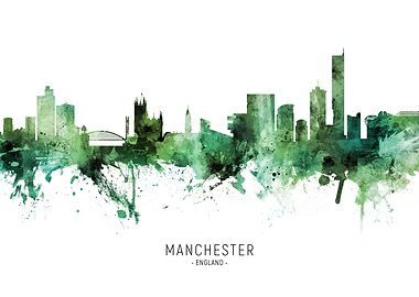 Manchester Skyline England