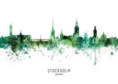 Stockholm Skyline Sweden