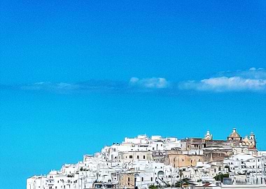 White village of Ostuni
