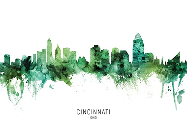 Cincinnati Skyline Ohio