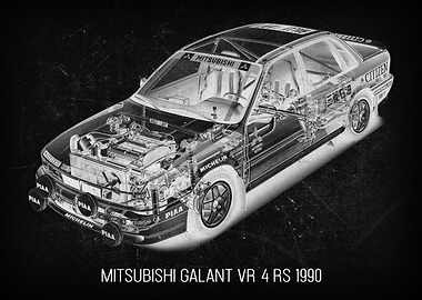 Mitsubishi Galant VR4 RS