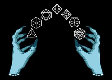 Dice Hands Gamer Or Online