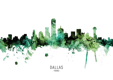 Dallas Skyline Texas