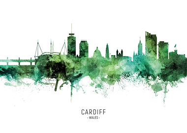 Cardiff Skyline Wales