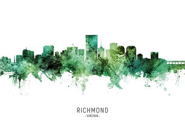 Richmond Skyline Virginia