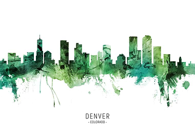 Denver Skyline Colorado