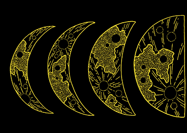 life cycle phases of moon
