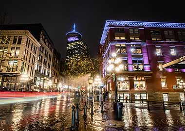 Gastown at night