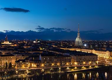 Torino Italia panorama