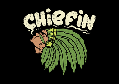Chiefin Weed Smoking