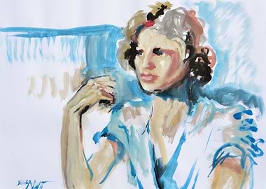 Portrait de jeune fille