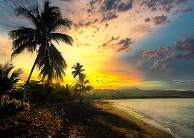 Beach of Baracoa Cuba