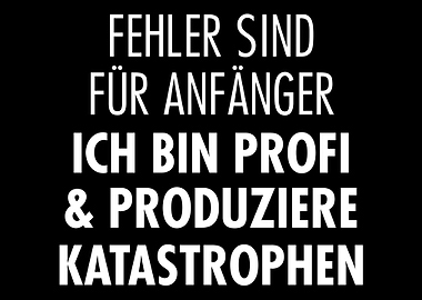 Fehler sind fr Anfnger