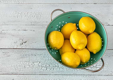 Fresh lemons