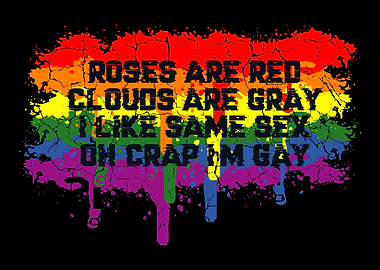 Roses are red clouds are g