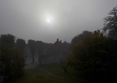 Dawn Daybreak Sun Fog Morn