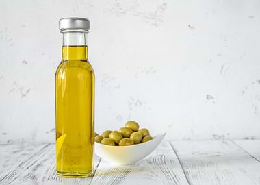 Bottle of olive oil