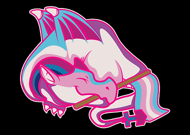 Dragon Pride Flag Transgen