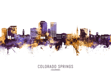Colorado Springs Skyline
