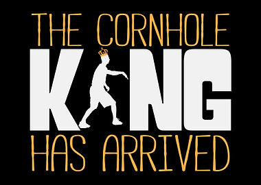 Cornhole King Quote Toss