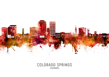 Colorado Springs Skyline