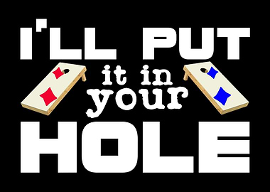 Cornhole Quote Joke Pun