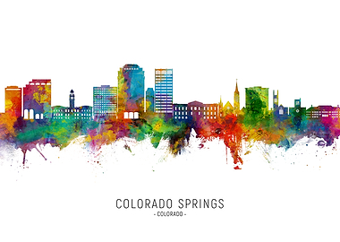 Colorado Springs Skyline