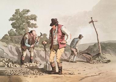 stone breakers on the road