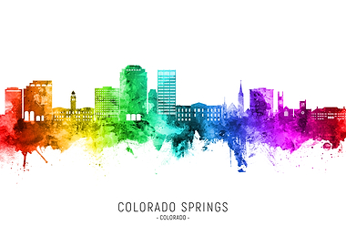 Colorado Springs Skyline
