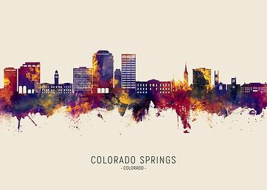 Colorado Springs Skyline