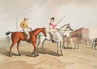 Illustration of jockies