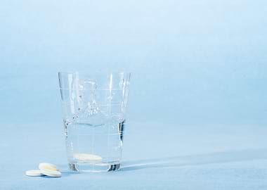 Antacid Aspirin Blue Bubbl