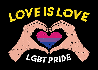 Love Hand Heart LGBT Pride